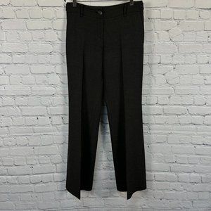 Ann Taylor LOFT Women's Julie Fit Flair Trouser Pants, Size 4, Classic Dark Gray